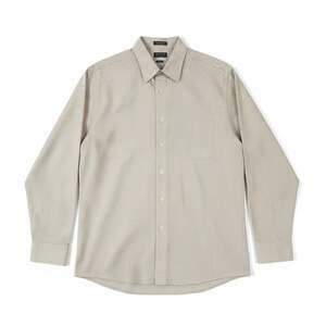 Arrow Men's Wrinkle Free Tan Micro Check Button-Up DressShirt XL 17.5 36/37